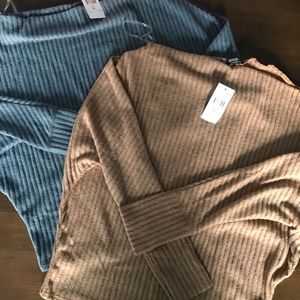 Lot of 2 Fashion Nova sweaters